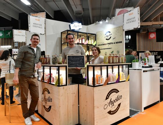 Argotier Cocktail booth on Gourmet Selection