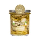 Bocal de puntarelle alla crudaiola de la marque La Terra di Puglia, avec médaille dorée du Best in Show 2021.