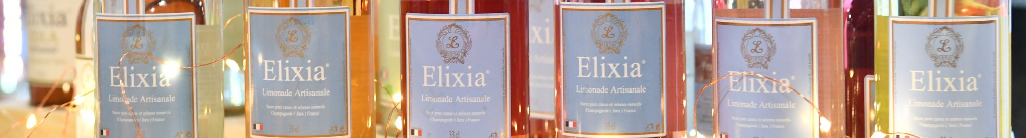 Bouteilles de limonade ELIXIA sur Gourmet Selection